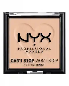 NYX Professional Makeup - Polvos Matificantes Profesionales Can´t Stop Won´t Stop