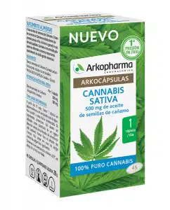 Arkopharma - Arkocápsulas Cannabis Sativa
