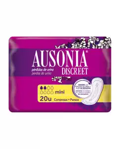 AUSONIA - Compresas Para Perdidas De Orina Discreet Mini