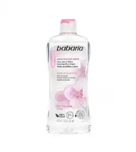 Babaria - Agua micelar con rosa mosqueta