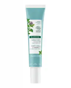 Klorane - Crema Purificante A La Menta Acuática Bio 40 Ml