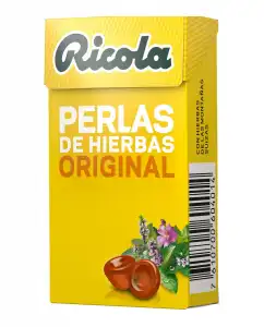 Ricola - Perlas Sin Azúcar Hierbas 25 G