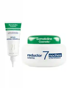 Somatoline - Tratamiento Total: Reductor Crema + Sérum Zonas Rebeldes Cosmetic