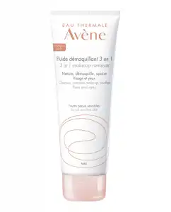 Avène - Fluido Desmaquillante 3 En 1 200 Ml