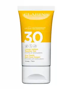 Clarins - Crema Solar Rostro Tacto Seco Spf 30, 50 Ml