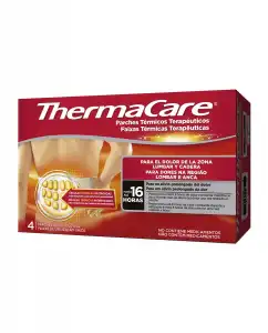 Thermacare - 4 Parches Térmicos Lumbar