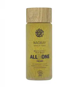 Naobay - Gel limpiador facial para hombre All in One