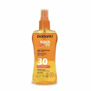 Babaria Barbaria Bronceador Spray Aqua Bifasica Spf30, 200 ml