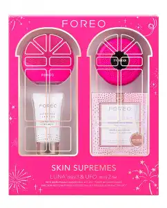 FOREO - LUNA? Mini 3 + UFO? Mini 2 + Micro-Foam Cleanser 20 Ml + 6 Mascarillas Activas UFO? Skin Supremes Holiday Set