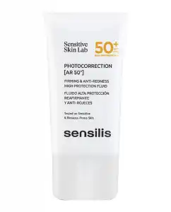 Sensilis - Fluido Alta Protección Reafirmante Y Anti-rojeces AR50+, 40 Ml