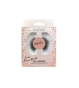 Technic Cosmetics - Pestañas postizas Luxe Faux Mink 3D - Elodie