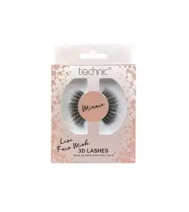 Technic Cosmetics - Pestañas postizas Luxe Faux Mink 3D - Minnie