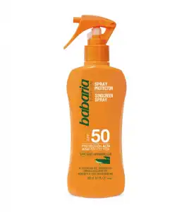 Babaria - Spray protección solar Aloe Vera - SPF50