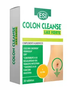 ESI - Tabletas Para Alteraciones Intestinales Colon Cleanse Lax Forte