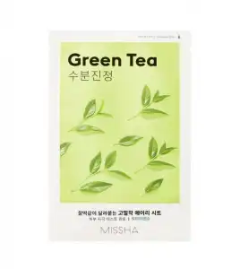 Missha - Mascarilla Airy Fit Sheet Mask - Té Verde