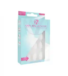 W7 - Uñas postizas Naturally Nude - Stiletto