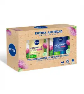 Nivea - *Naturally Good* - Set de rutina antiedad