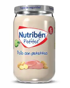 Nutribén® - Potito De Pollo Con Patatitas 235 G