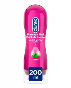 Durex - Gel Lubricante Massage 2 En 1 Con Aloe Vera Suave