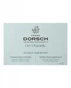 Farma Dorsch - Complemento alimenticio capilar Go organic Antiage Hair Boost Farma Dorsch.