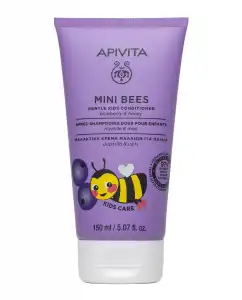 Apivita - Acondicionador Suave Para Niños Con Arándano Y Miel Mini Bees 150 Ml