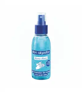 Don Algodon - Gel limpiador de manos con Aloe Vera - Aroma clásico