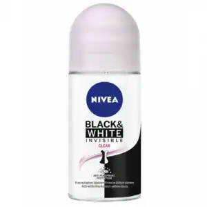 Nivea Deo Nivea Roll On Blackwhite Fem Duplo, 50 ml