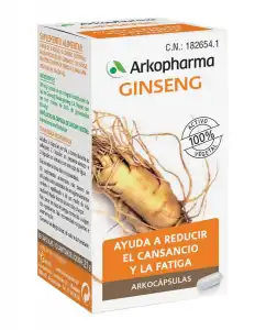 Arkopharma - Cápsulas Dietéticas Ginseng