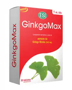 ESI - Tabletas Potenciadoras De Memoria GinkgoMax