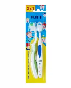 Kin - 2 Cepillos Dentales Infantil