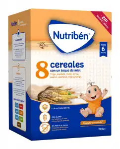 Nutribén® - Papilla De 8 Cereales Y Miel