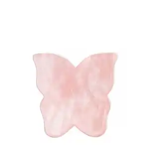 CRYSTALLOVE Crystallove Butterfly Rose Quartz Gua Sha, 1 un