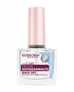 Deborah Milano - Top Coat Secado Rápido De Uñas Con Polvo De Diamante