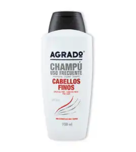 Agrado - Champú uso frecuente para cabellos finos - 750ml