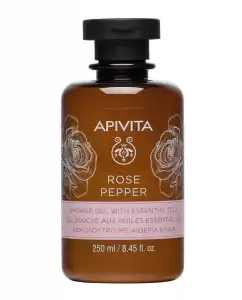 Apivita - Gel De Baño Con Aceites Esenciales Rose Pepper 250 Ml