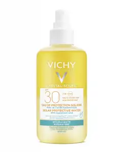 Vichy - Agua Solar Protectora Hidratante Capital Soleil SPF30, 200 Ml