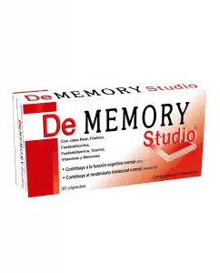 Pharma Otc - 30 Cápsulas Studio Dememory