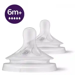 Avent Tetina Natural Response Flujo Ultrarápido 6M+