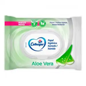 COLHOGAR Aloe Vera 42 und Papel Higiénico Húmedo