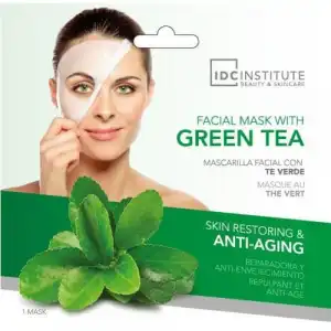 IDC INSTITUTE Mascarillas Faciales 1 und Té Verde 5841 Extractos de Frutas