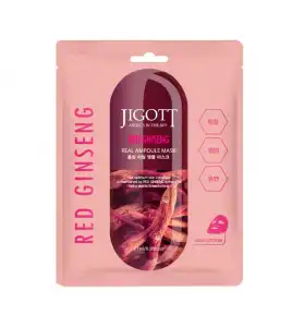 Jigott - Mascarilla facial con extracto de ginseng rojo