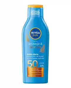 NIVEA - Leche Solar Protege & Broncea SPF 50 Sun