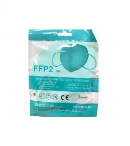 Varios - Mascarilla protectora desechable FFP2 - Verde Agua