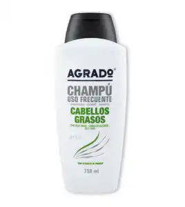 Agrado - Champú uso frecuente para cabellos grasos - 750ml