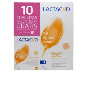 Lactacyd Lactacyd Gel Íntimo más Toallitas, 400 ml
