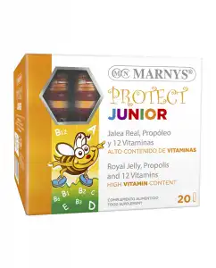 Marnys - Viales Jalea Real + Propoleo + 12 Vitaminas Protect Junior