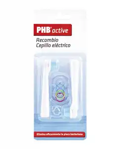 PHB - Recambio Cabezal Cepillo Dental Eléctrico Active