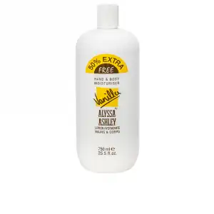 Vanilla hand and body moisturiser 750 ml