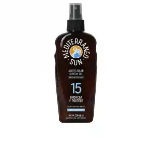 Coconut suntan oil dark tanning SPF15 200 ml