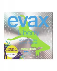 EVAX - Compresas Normal Sin Alas Liberty